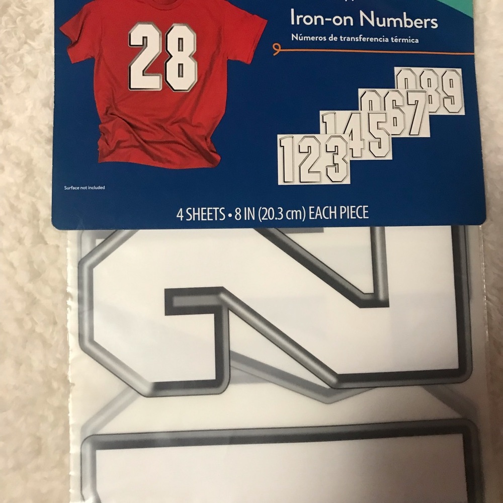 White Design Stickers for Customization - Picture 3 of 6